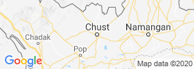 Chust Shahri map